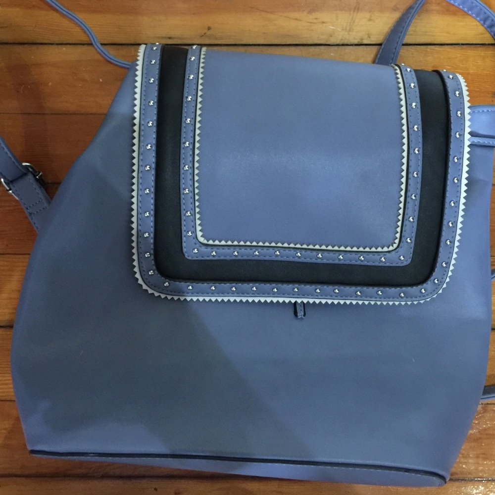 Backpack faux leather